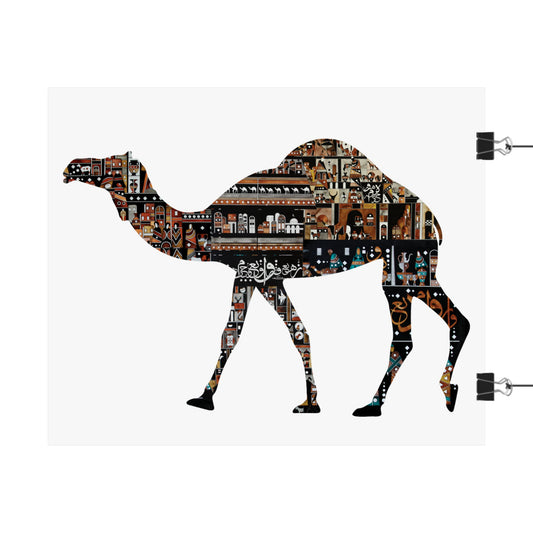 Collaged Camel Poster