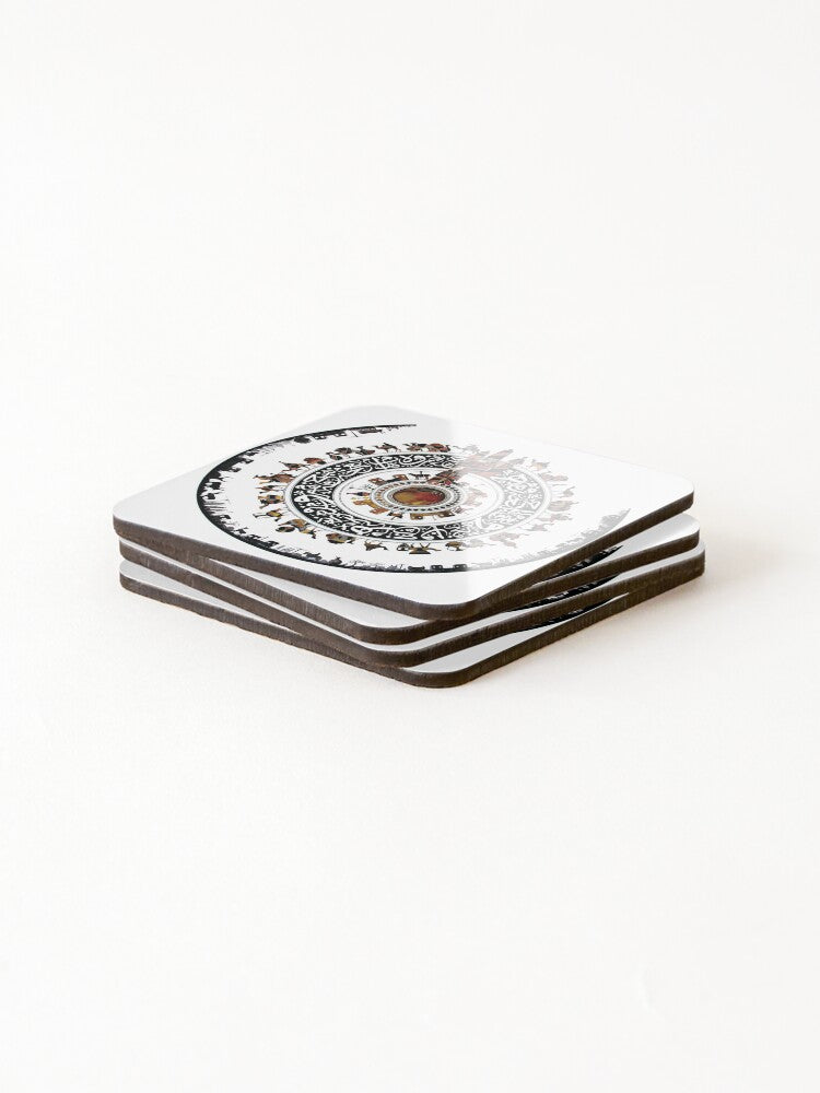 Cycle of Life Coasters (Set of 4)