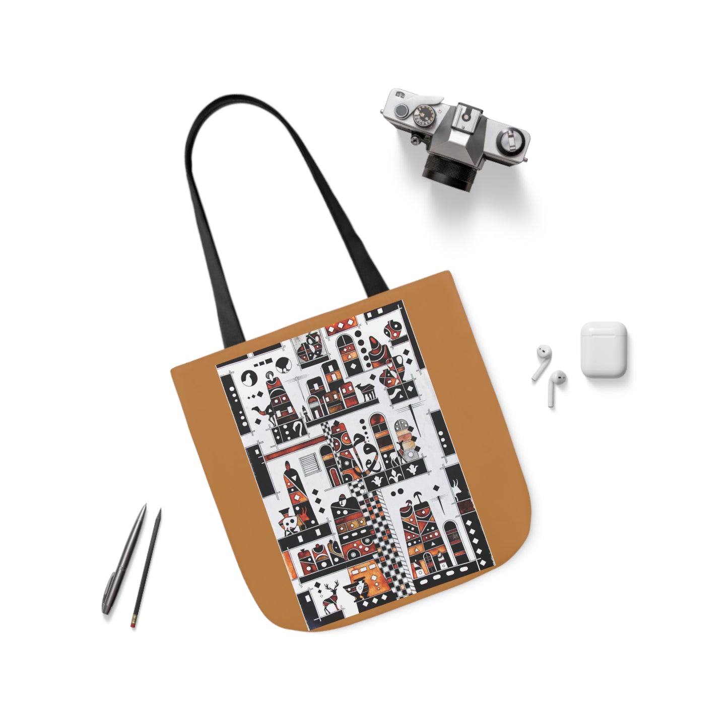 Glimpes Canvas Tote Bag