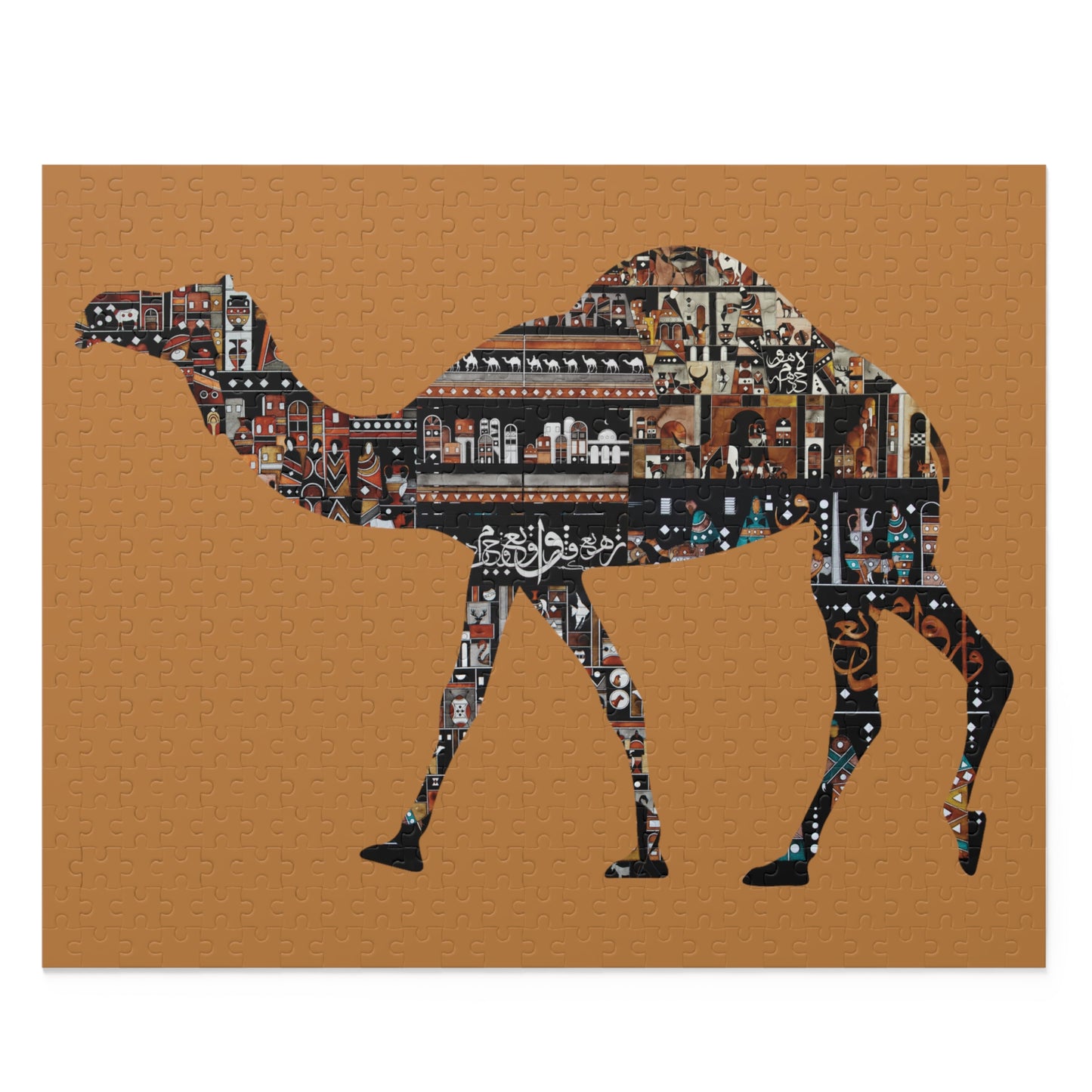 collaged camel Puzzle (120, 252, 500-Piece)