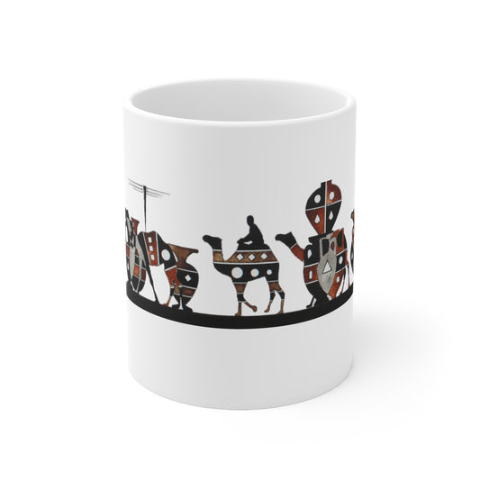 Camels and Pottery Ceramic Mug 11oz